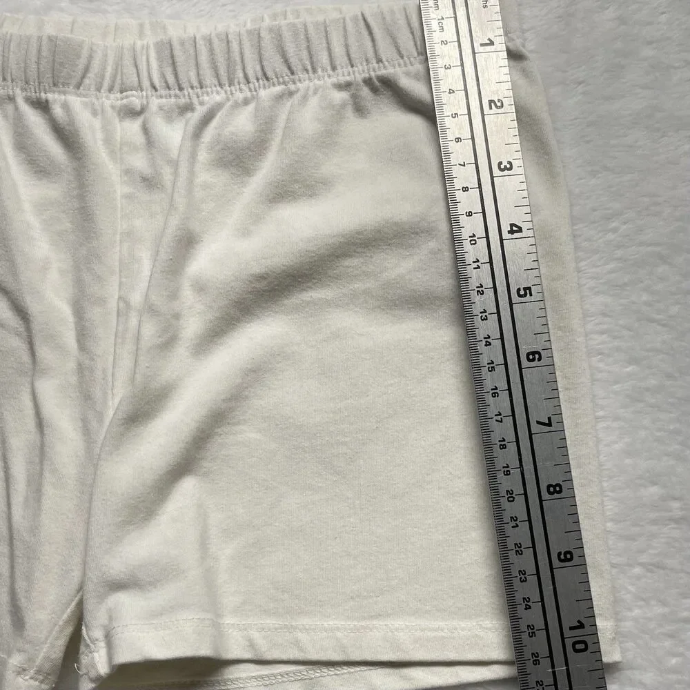 Gymboree Cartwheel Bike Shorts Girl’s Off White Sz XL